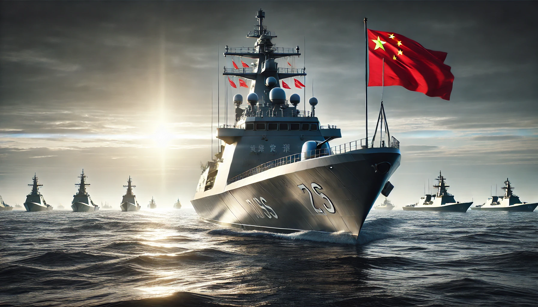 China’s Navy Commissions New-Generation Frigate as Competition Rises with US and Others
